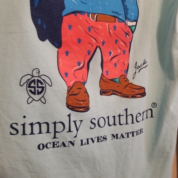 SIMPLY Southern Small Ocean Lives Matter tshirt - Picture 4 of 8